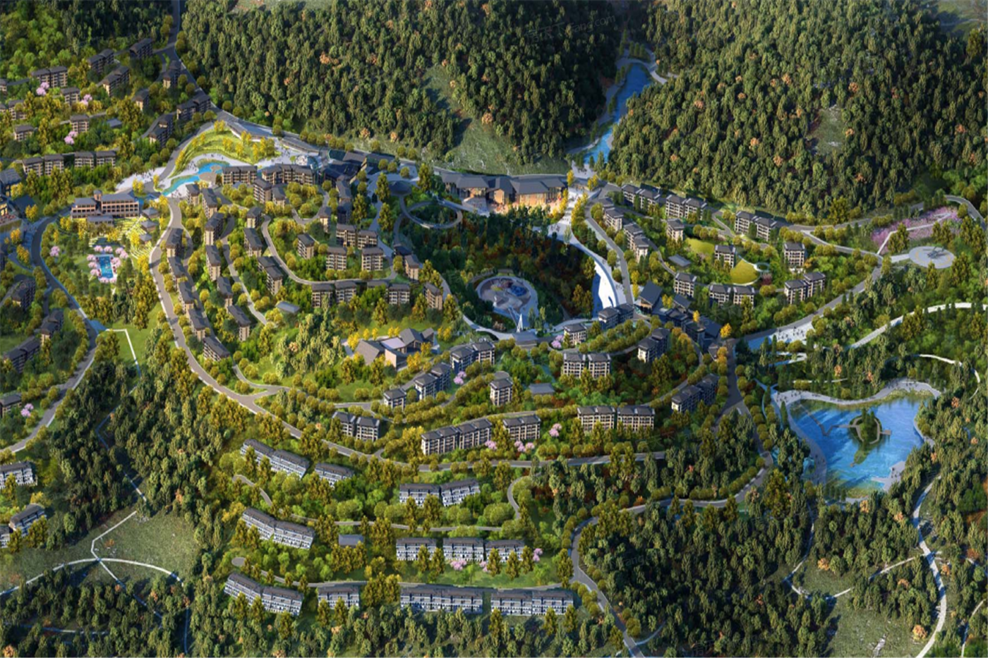 山语涧康养旅游小镇