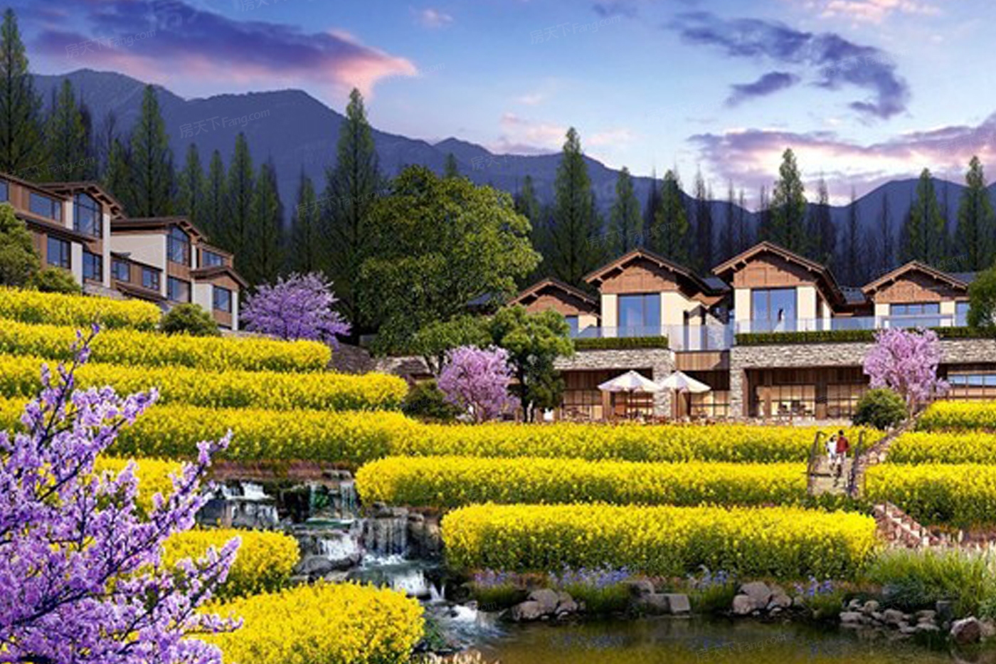 横山归原小镇